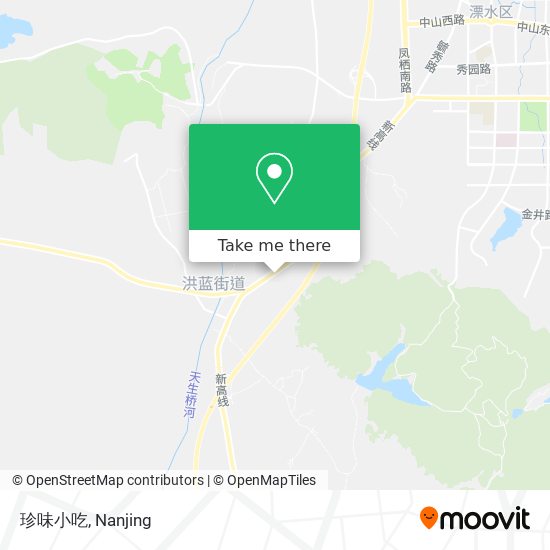 珍味小吃 map