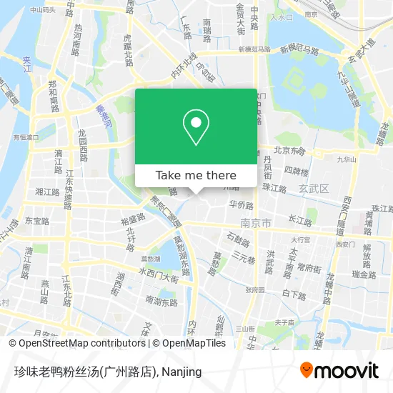 珍味老鸭粉丝汤(广州路店) map