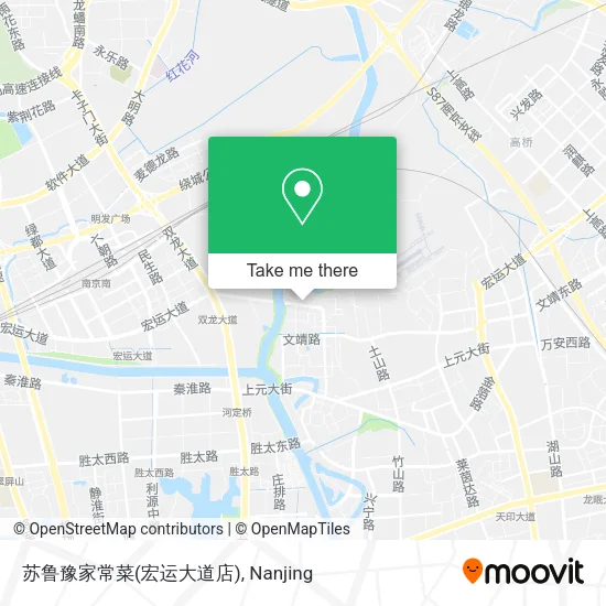 苏鲁豫家常菜(宏运大道店) map