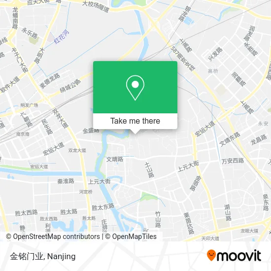 金铭门业 map