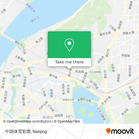 中国体育彩票 map