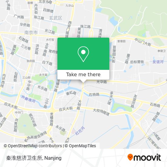 秦淮慈济卫生所 map
