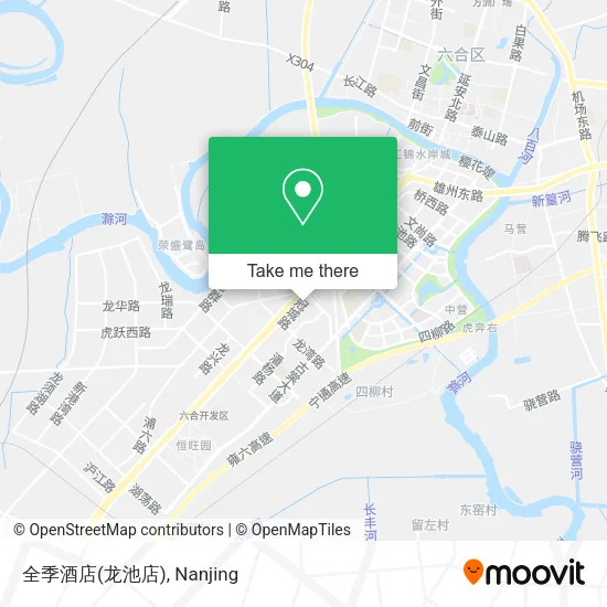 全季酒店(龙池店) map