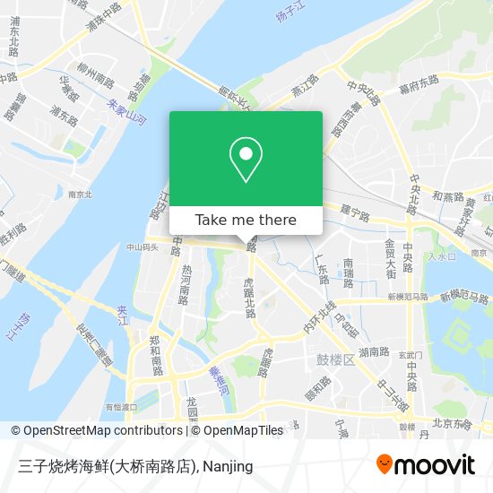 三子烧烤海鲜(大桥南路店) map