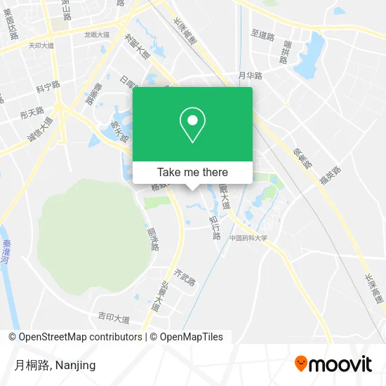 月桐路 map