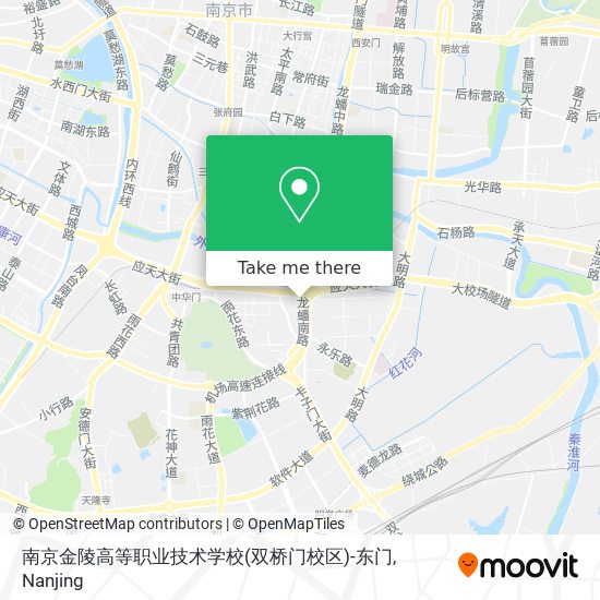 南京金陵高等职业技术学校(双桥门校区)-东门 map
