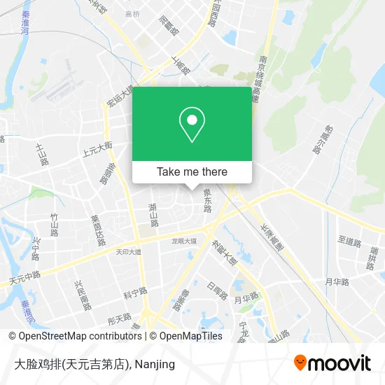 大脸鸡排(天元吉第店) map