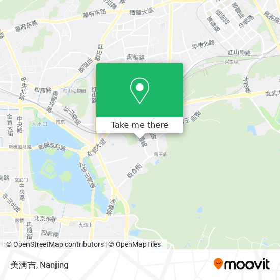 美满吉 map