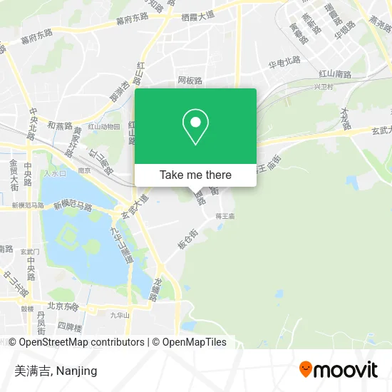 美满吉 map