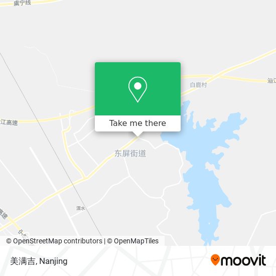 美满吉 map