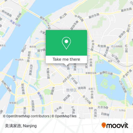 美满家政 map