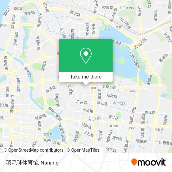 羽毛球体育馆 map