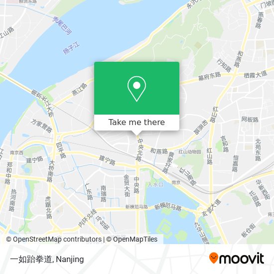 一如跆拳道 map