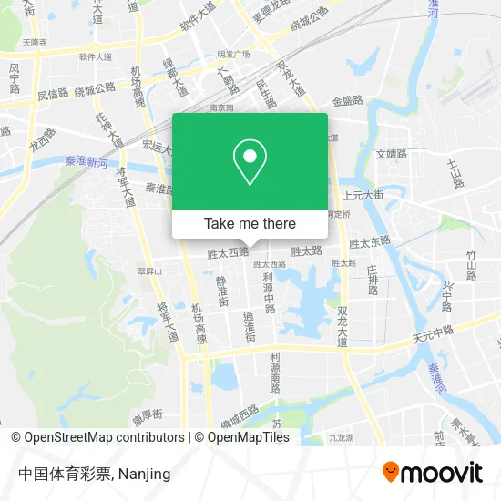 中国体育彩票 map