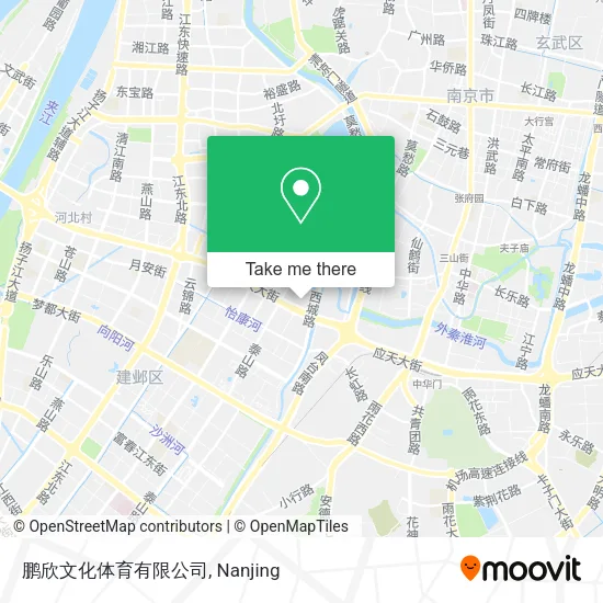 鹏欣文化体育有限公司 map