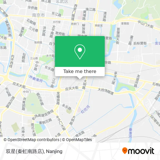 双星(秦虹南路店) map