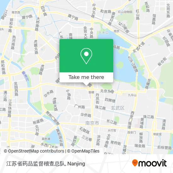 江苏省药品监督稽查总队 map
