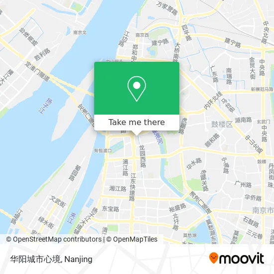 华阳城市心境 map