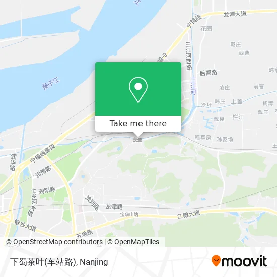 下蜀茶叶(车站路) map