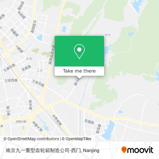 南京九一重型齿轮箱制造公司-西门 map