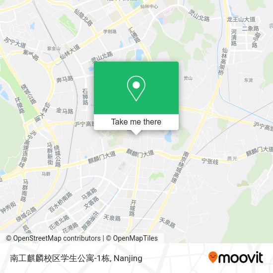 南工麒麟校区学生公寓-1栋 map