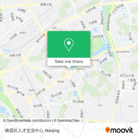 栖霞区人才交流中心 map