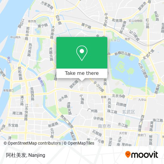 阿杜美发 map