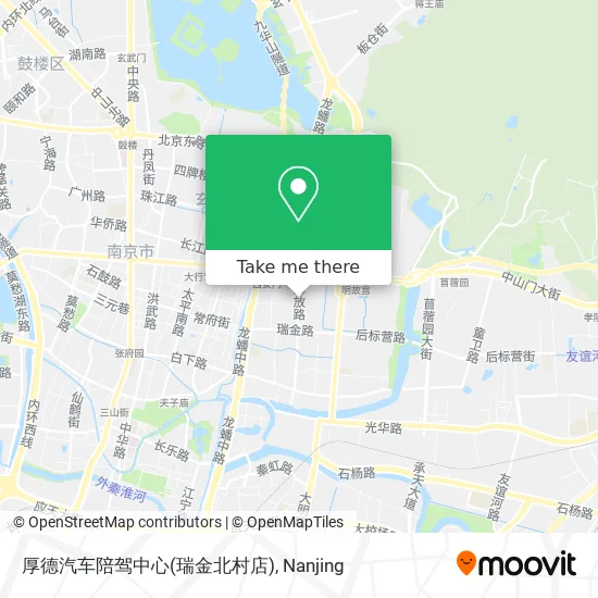 厚德汽车陪驾中心(瑞金北村店) map