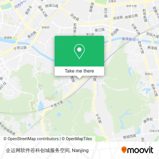 企运网软件谷科创城服务空间 map