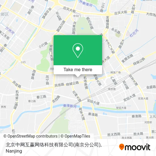 北京中网互赢网络科技有限公司(南京分公司) map