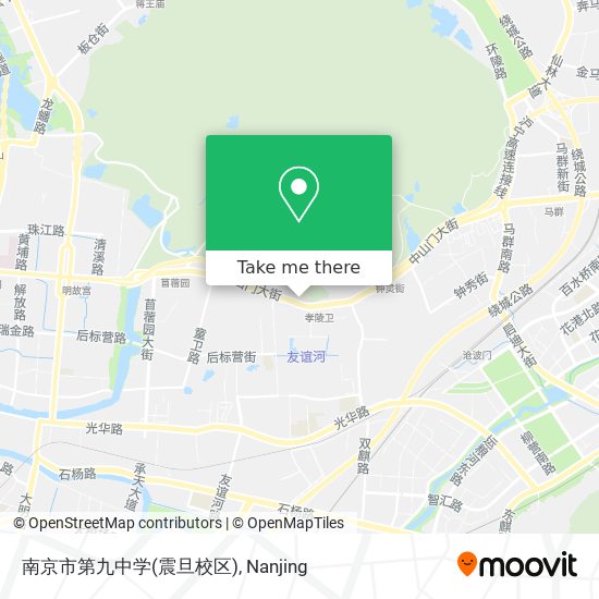 南京市第九中学(震旦校区) map