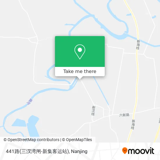 441路(三汊湾闸-新集客运站) map