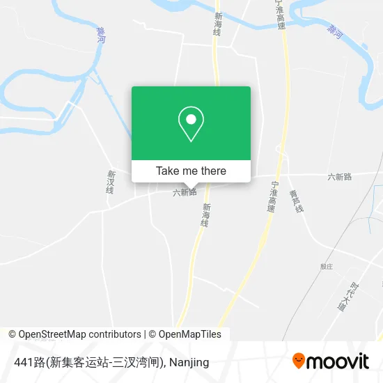 441路(新集客运站-三汊湾闸) map