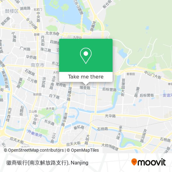 徽商银行(南京解放路支行) map