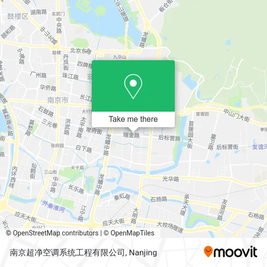 南京超净空调系统工程有限公司 map