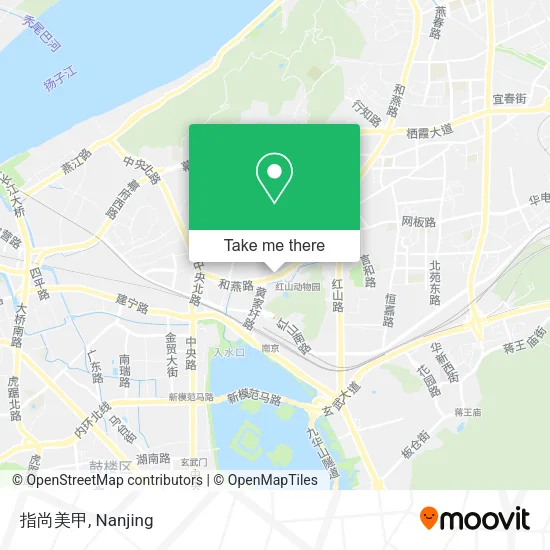 指尚美甲 map