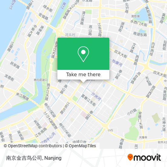 南京金吉鸟公司 map