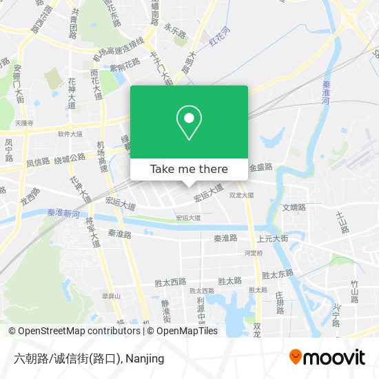 六朝路/诚信街(路口) map