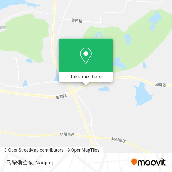 马鞍侯营东 map