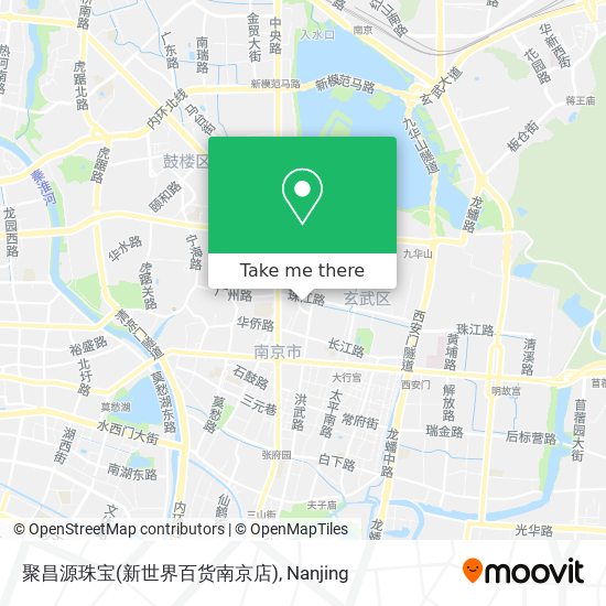 聚昌源珠宝(新世界百货南京店) map