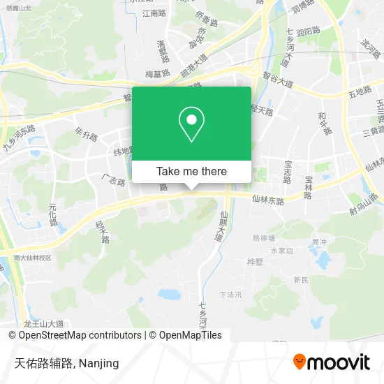 天佑路辅路 map