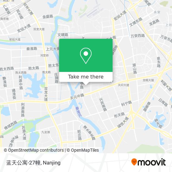 蓝天公寓-27幢 map