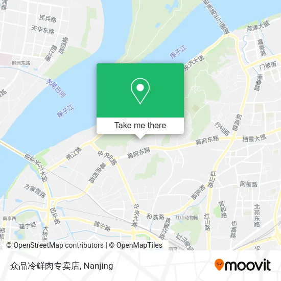 众品冷鲜肉专卖店 map