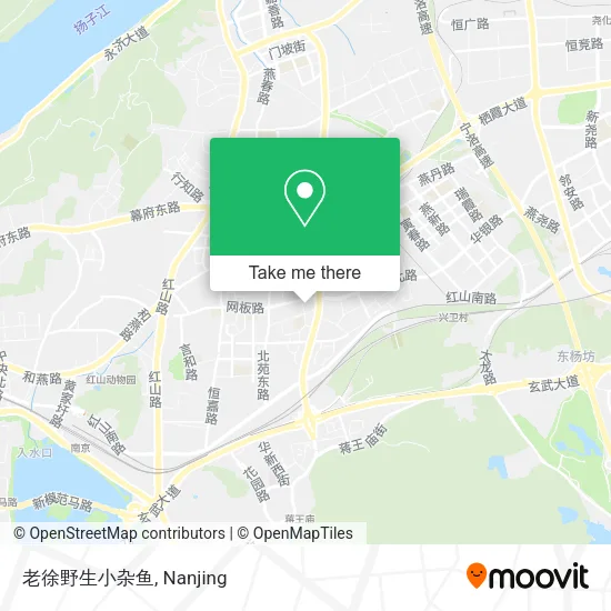 老徐野生小杂鱼 map