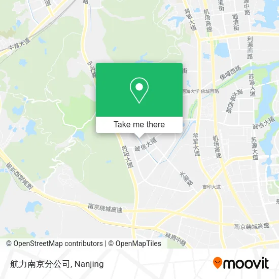 航力南京分公司 map