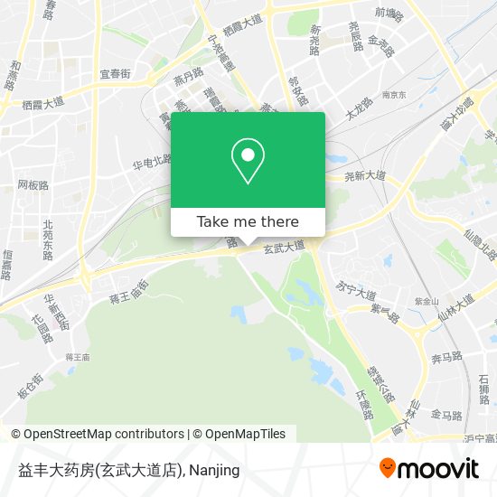 益丰大药房(玄武大道店) map