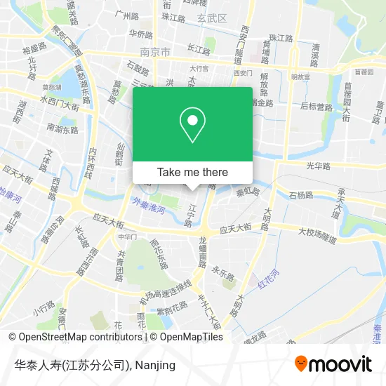 华泰人寿(江苏分公司) map