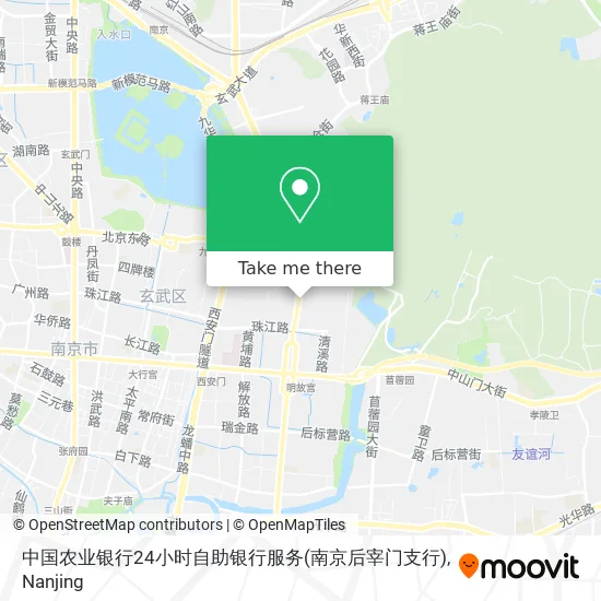 中国农业银行24小时自助银行服务(南京后宰门支行) map