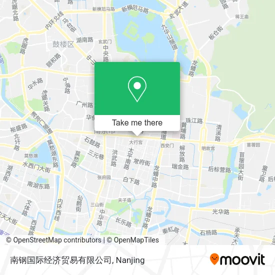 南钢国际经济贸易有限公司 map