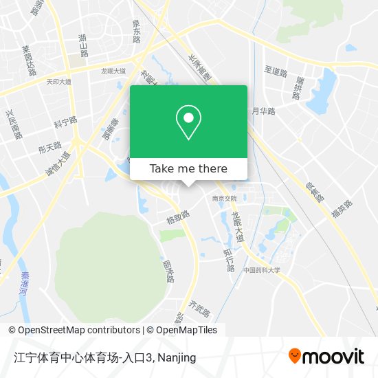 江宁体育中心体育场-入口3 map